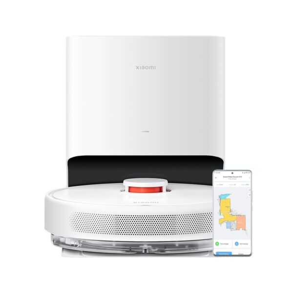 Xiaomi Robot Vacuum Cleaner X10|Auto Cleaning with 60 Days Hands Free Cleaning|Powerful Suction|Advanced Laser sensors|240 min Run Time|Vacuum & Mopping|Free 1 Yr Warranty|2024 Launch