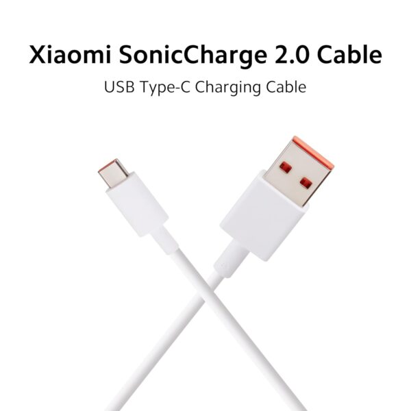 Mi Xiaomi 33W Fast Charging Cable USB C Quick Charge 4.0 Soniccharge Cord Compatible withMi, Redmi, iPhone 15 Pro Samsung Galaxy Android Phone Laptop PD Charger Cable (White) - Image 7