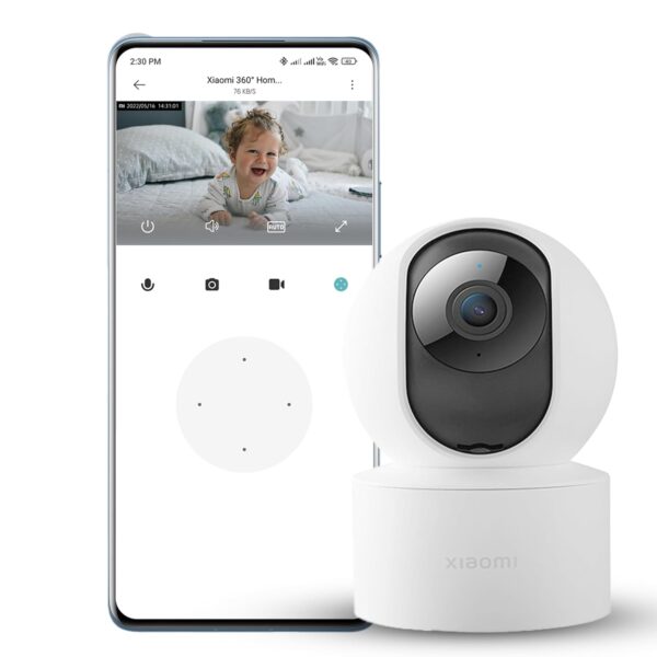 Xiaomi Mi Wireless Home Security Camera 2i | Full HD Picture | 360 View | 2MP CCTV | AI Powered Motion Detection | Enhanced Night Vision| Talk Back Feature (2 Way Calling), 1080p, White - Image 5