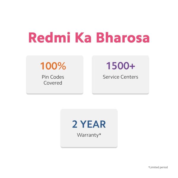 Redmi A2 (Classic Black, 4GB RAM, 64GB Storage) | Powerful Octa Core G36 Processor | Upto 7GB RAM | Large 16.5 cm HD+ Display with Massive 5000mAh Battery | - Image 3