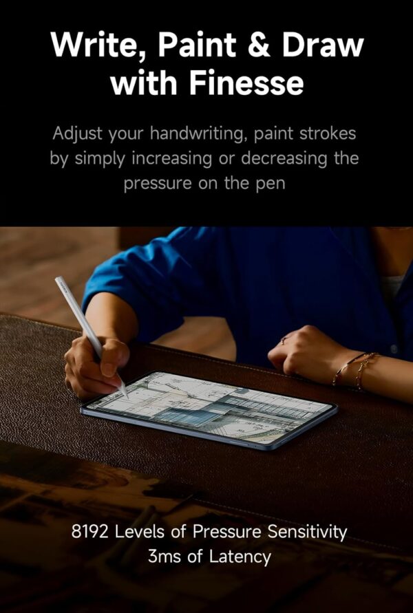 Xiaomi Focus Pen for Xiaomi Pad 7 | Pressure Sensitivity | Ultra Low Latency | 0g Activation Force - Image 4