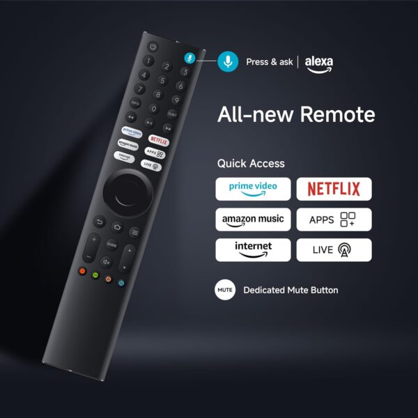 Xiaomi 138 cm (55 Inches) FX Pro Series 4K Ultra HD Smart Fire QLED TV - Image 9