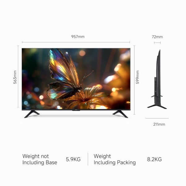 Xiaomi 108 cm (43 inch) FX Ultra HD 4K Smart LED Fire TV L43MB-FIN - Image 7