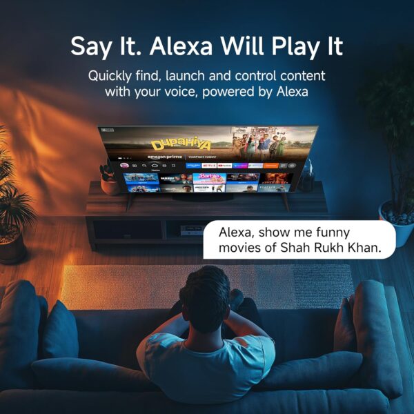 Xiaomi 138 cm (55 Inches) FX Series 4K Ultra HD Smart Fire TV L55MB-FIN - Image 6